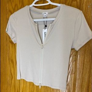 Garage Zip Up Tshirt